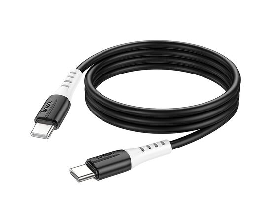  Кабель Type-C - Type-C Hoco X82 100см 3A (black) (206148) 