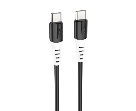  Кабель Type-C - Type-C Hoco X82 100см 3A (black) (206148) 