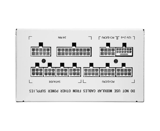  Блок питания BLOODY BD-PS750G (BD-PS750G-MW), 750Вт, 120мм, белый, retail 