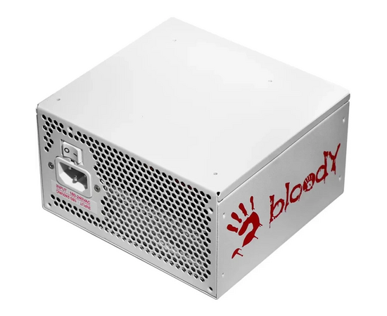  Блок питания BLOODY BD-PS750G (BD-PS750G-MW), 750Вт, 120мм, белый, retail 