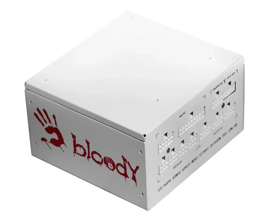  Блок питания BLOODY BD-PS750G (BD-PS750G-MW), 750Вт, 120мм, белый, retail 