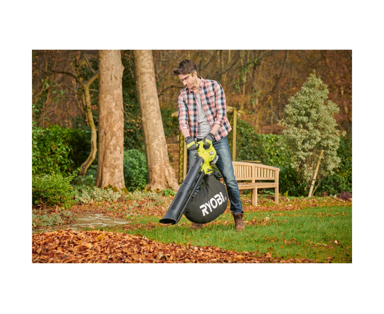  Садовый пылесос-воздуходувка Ryobi 18В RY18BVXA-0 (5133005546) 