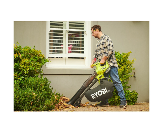  Садовый пылесос-воздуходувка Ryobi 18В RY18BVXA-0 (5133005546) 