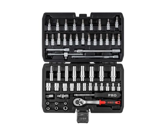  Набор головок и бит STARTUL Pro Stuttgart Pro-056S 56пр. 1/4" 