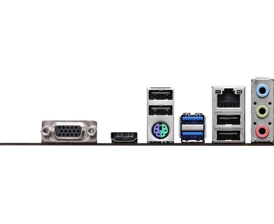  MB s1700 ASRock H610M-HVS, Intel®H610, 2xDDR4-3200, D-SUB+HDMI, 1xPCI-Ex16, 1xPCI-Ex1, 4xSATA3, 8 Ch Audio, 1xGLan, (4+2)xUSB2.0, (2+2)xUSB3.2, 1xPS/2, mATX, RTL 