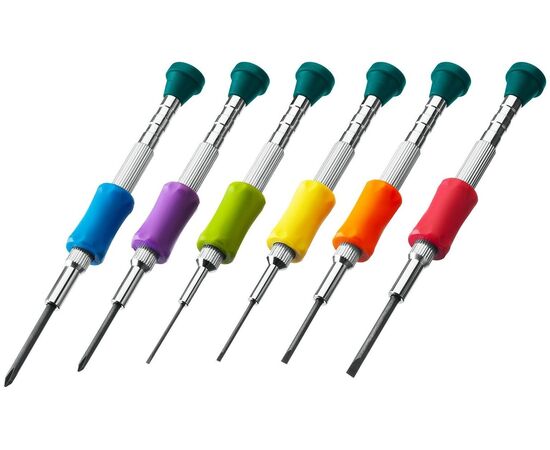  Набор часовых отверток для точных работ Kraftool Precision-6 (25679) 6 предметов 