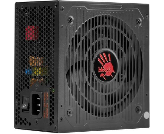  Блок питания BLOODY BD-PS750G (BD-PS750G-M), 750Вт, 120мм, черный, retail 