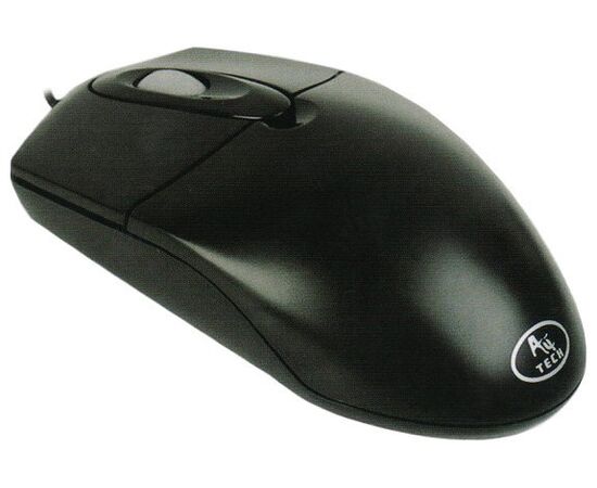  Мышь A4Tech OP-720  Black, оптическая,800dpi, 2кн, PS/2 