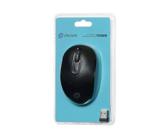  Мышь Oklick 505MW черный USB 