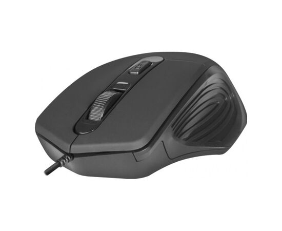  Мышь DEFENDER  Datum MB-347 Black, USB, 4 кн., 1600 dpi 