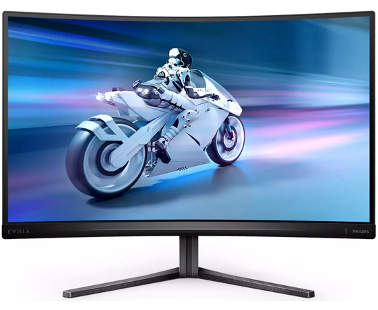  Монитор PHILIPS 27M2C5500W/00 Black (27" VA, изогнутый, 2560x1440, 240Hz, 0.5 ms, 178°/178°, 400 cd/m, 3000:1, +2xHDMI) 