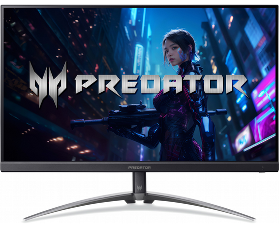  Монитор Acer Predator X32QFSbmiiphuzx (UM.JXXEE.S01) 31,5" IPS 3840x2160 150 Hz 1000cd/m2 0,5 / 1ms 2xHDMI(2.1) + 1xDP(1.4) + 1xType-C(65W) 