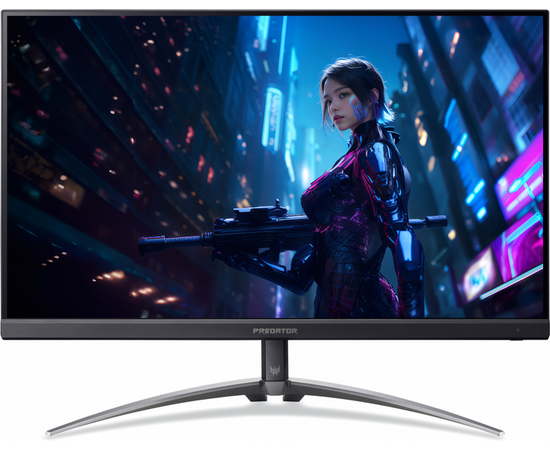  Монитор Acer Predator X32QFSbmiiphuzx (UM.JXXEE.S01) 31,5" IPS 3840x2160 150 Hz 1000cd/m2 0,5 / 1ms 2xHDMI(2.1) + 1xDP(1.4) + 1xType-C(65W) 