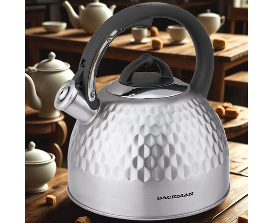  Чайник со свистком BACKMAN BM-0721 3,0 л 