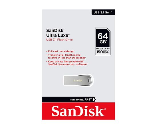  USB-флешка 64GB USB 3.1 SANDISK SDCZ74-064G-G46 