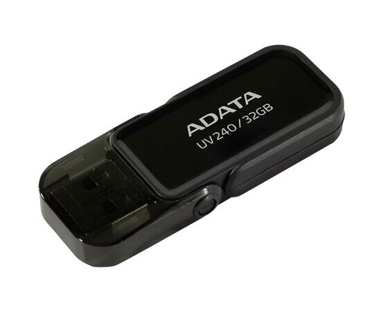 USB-флешка A-DATA 32GB AUV240-32G-RBK UV240, USB 2.0, Черный 
