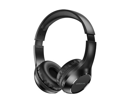  Наушники bluetooth полноразмерные BOROFONE BO12 Power (чёрный) 