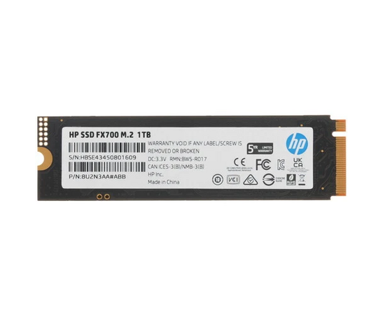  SSD HP FX700 8U2N3AA#ABB 1Tb M.2 2280 NVMe PCIe Gen4х4 