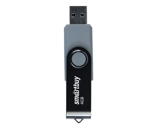  USB-флешка SMARTBUY SB4GB2TWK UFD 2.0 4GB Twist Black 