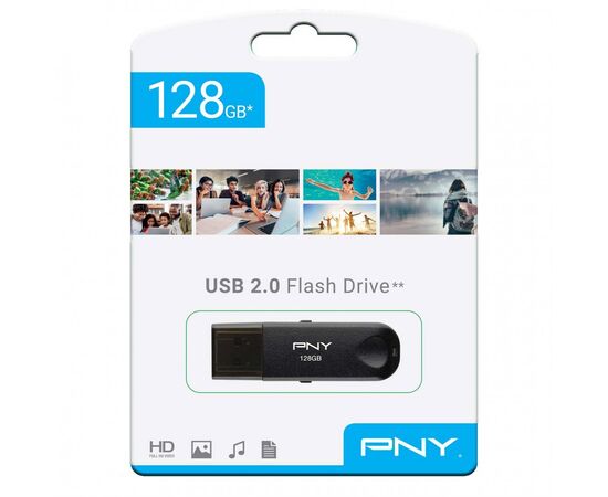  USB-флешка PNY FD128ATTCKTRK-EF 128Gb Attache Classic 