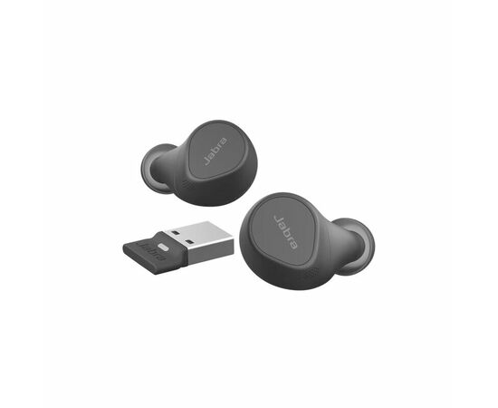  Гарнитура Jabra Evolve 2 Buds, для компьютера/мобильных устройств, внутриканальные, bluetooth, черный 