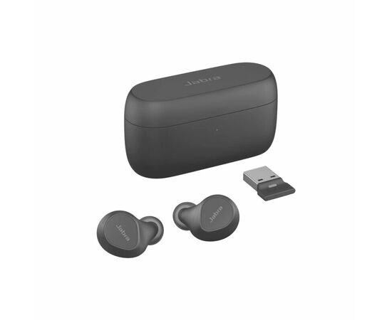  Гарнитура Jabra Evolve 2 Buds, для компьютера/мобильных устройств, внутриканальные, bluetooth, черный 