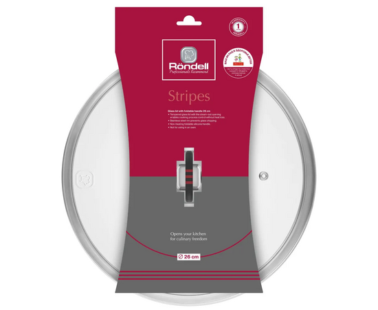  Крышка Rondell Stripes RDA-1621 26см 