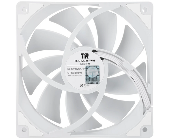  Вентилятор Thermalright TL-C12CW (TRTLC12CW) / 120mm PWM 