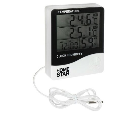  Термометр-гигрометр Homestar HS-0109 (104304) 