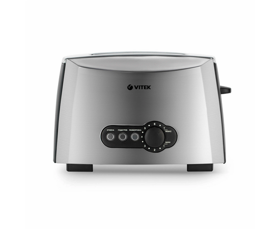  Тостер Vitek VT-7162 серый 945Вт 