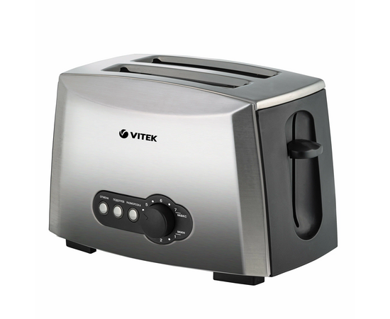  Тостер Vitek VT-7162 серый 945Вт 