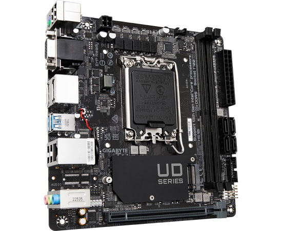  MB s1700 Gigabyte H610I, Intel H610, DDR4, PCIe 4.0 x16, ALC887, Mini-ITX 