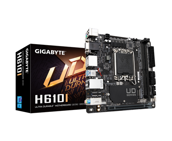  MB s1700 Gigabyte H610I, Intel H610, DDR4, PCIe 4.0 x16, ALC887, Mini-ITX 