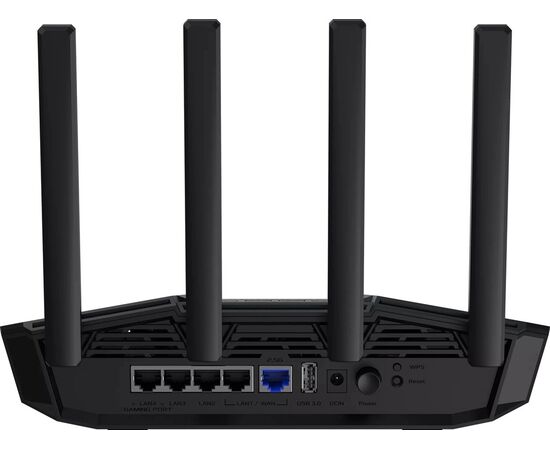  Роутер беспроводной Asus TUF-BE3600 BE3600 100/1000/2500BASE-T черный 