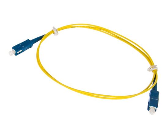  Патч-корд NIKOMAX NMF-PC1S2C2-SCU-SCU-001 1м, желтый 