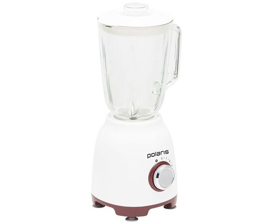  Блендер стационарный Polaris PTB 0821G белый/красный 