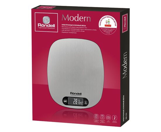  Весы кухонные Rondell Modern RDE-1552 электронные макс.вес 10кг 
