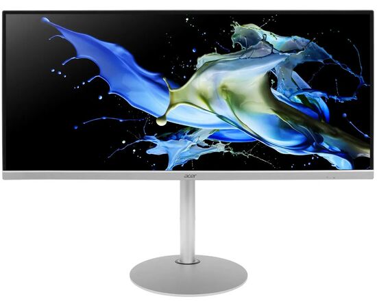  Монитор Acer CB342CUsemiphuzx UM.CB2CD.001 34'', ZeroFrame, Silver, 21:9, IPS, 3440x1440, 1 / 4ms, 400cd, 75Hz, 1xHDMI(2.0) + 1xDP(1.2) 1xType-C(65W) 