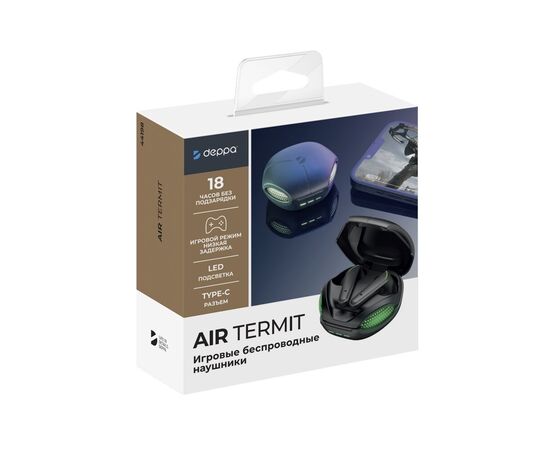  Наушники Deppa Air Termit Gaming Black 