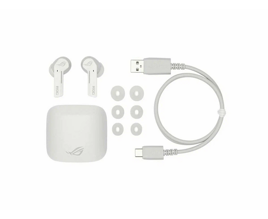  Гарнитура ASUS Rog Cetra True Wireless WHT (90YH03X1-B5UA00) 