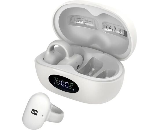  Гарнитура вкладыши A4Tech Biosong B5 TWS белый беспроводные bluetooth (B5) 