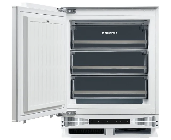  Встраиваемый морозильник MAUNFELD MBFR88SWGR Inverter 