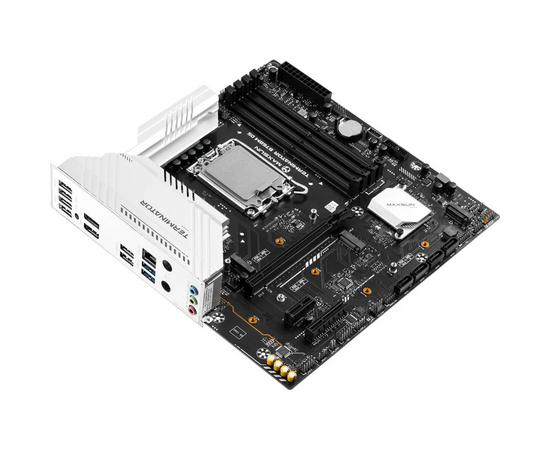  MB s1700 Maxsun MS-Terminator B760M D5 (6940709696354), 4*DDR5, 1*PCIEx16, 1*PCIEx4, 3*M.2, 1*TypeC, 4*USB3.2Gen1, 8*USB2.0, 4*SATA3.0, 2.5G, DP, HDMI, M-ATX, RTL 