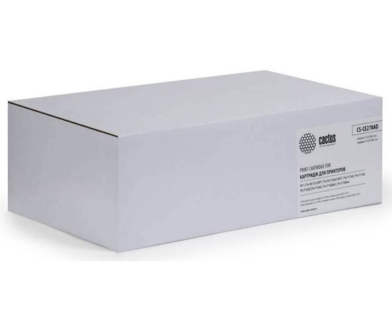  Тонер Картридж Cactus CS-CE278AD черный для HP LaserJet P1566/P1606w (2*2100стр.) 