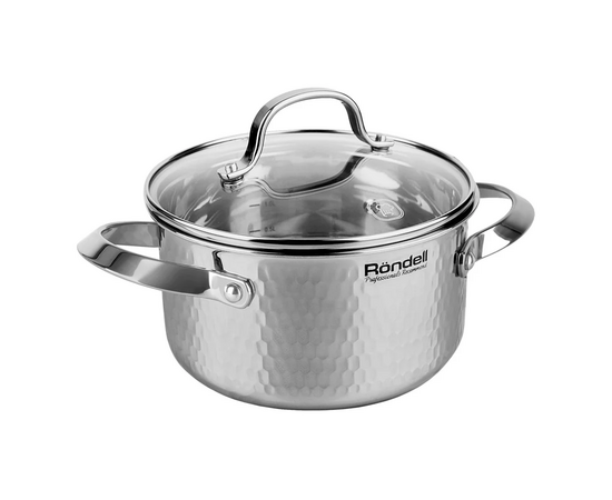  Кастрюля Rondell RainDrops RDS-1295 5.6л стальной 