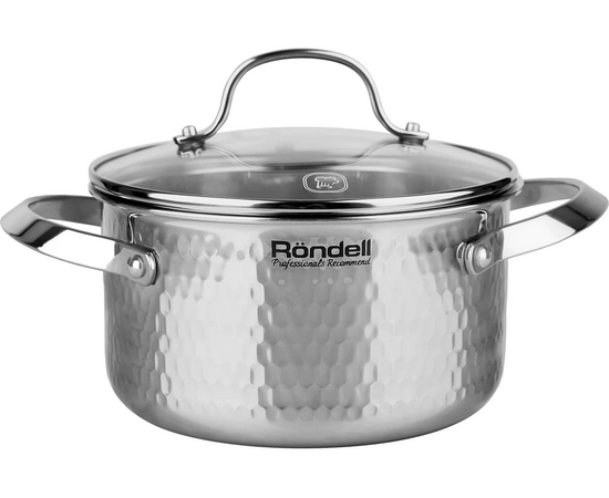  Кастрюля Rondell RainDrops RDS-1295 5.6л стальной 
