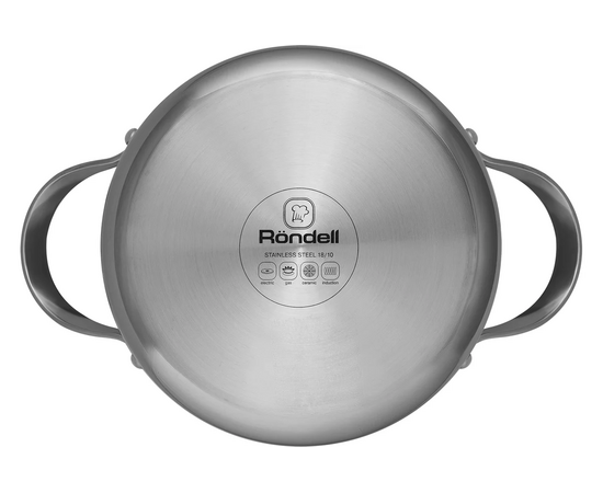  Кастрюля Rondell RainDrops RDS-1295 5.6л стальной 