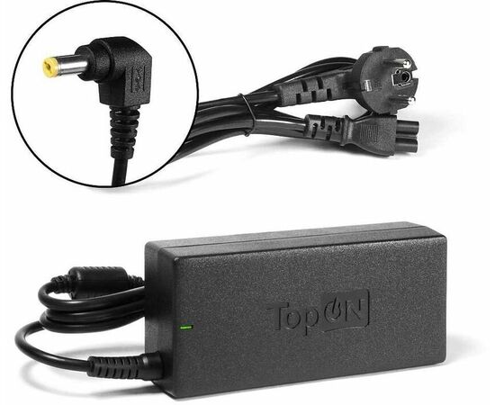  Адаптер питания TOPON TOP-HP14 67815, 19В, 4.74A, 90Вт, черный 