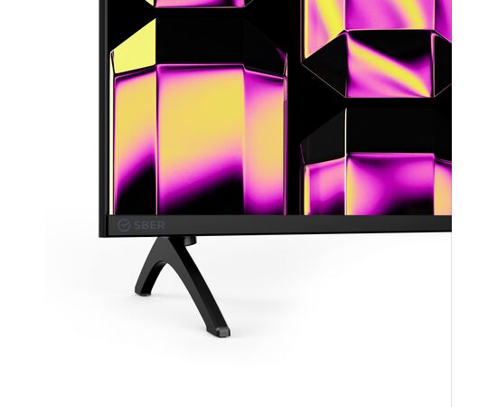  50" Телевизор Sber SDX 50U4126 чёрный 3840х2160, 4K Ultra HD, 60 Гц. Wi-Fi, Smart TV, Салют ТВ 