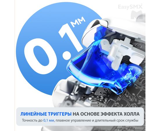  Геймпад проводной EasySMX ESM-9100Pro (VG-C412) белый 